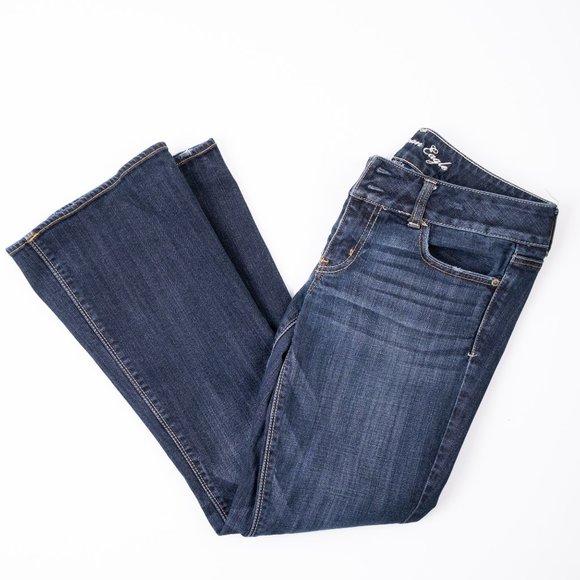 American Eagle Outfitters Denim - American Eagle Stretch  Artist Blue Jeans size 8